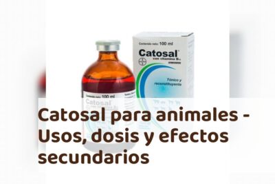 catosal para animales usos dosis y efectos secundarios