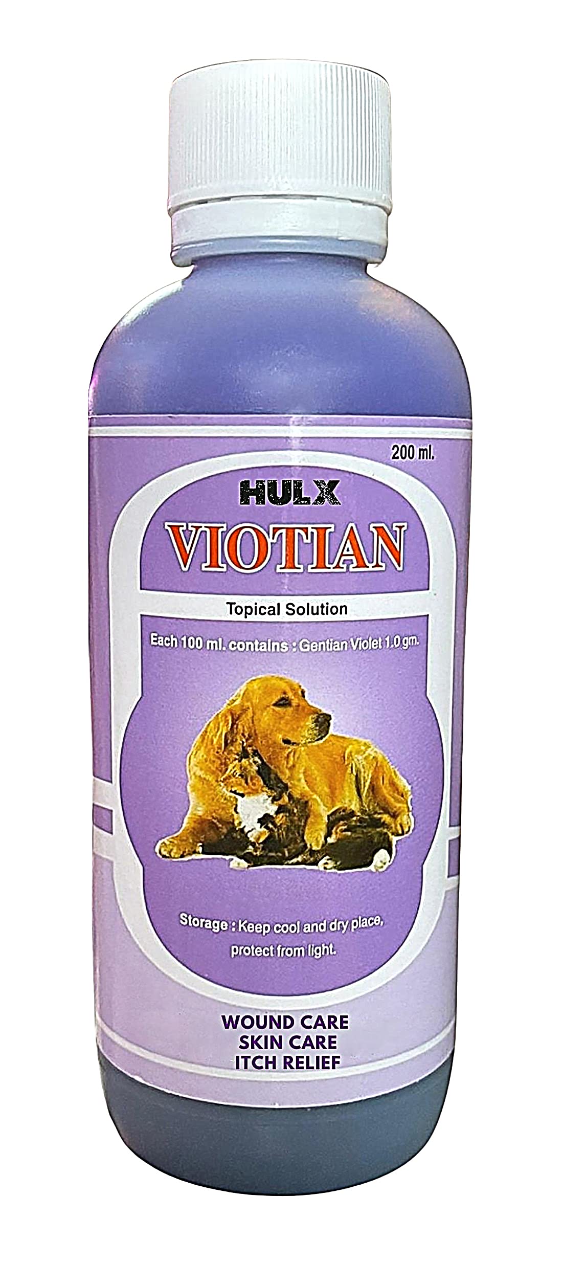 para que sirve la violeta en perros