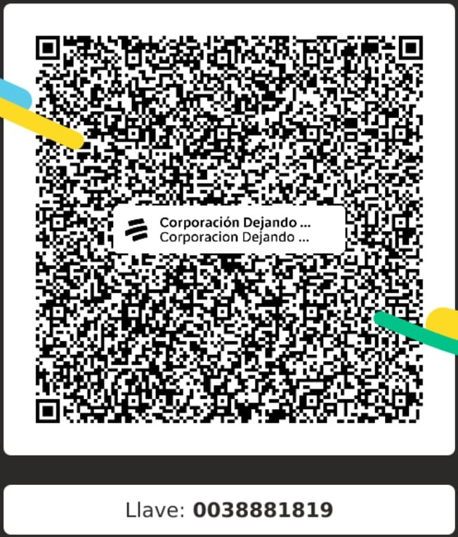 Código QR Bre-B para donar